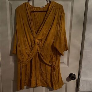 Kiyonna Golden Yellow Top